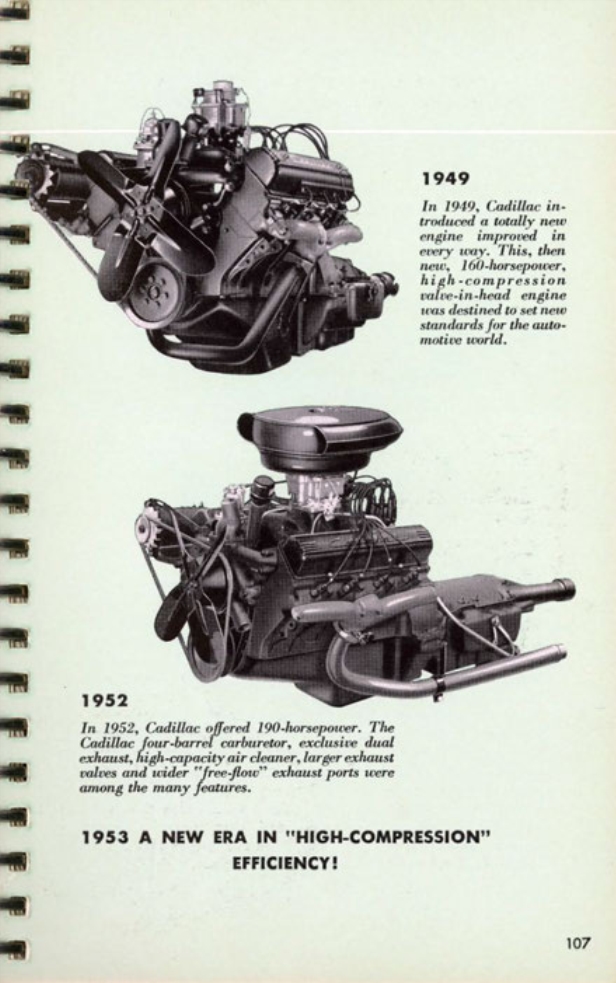 1953 Cadillac Salesmans Data Book Page 89